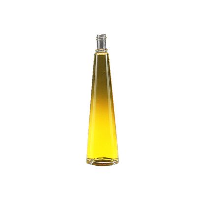 280ml Cone shaped glass bottle 
