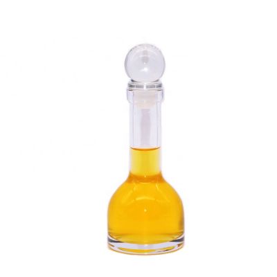 Wholesale 150ml Long Neck Empty Liquor Whisky Glass Bottles With Aluminum Cap 