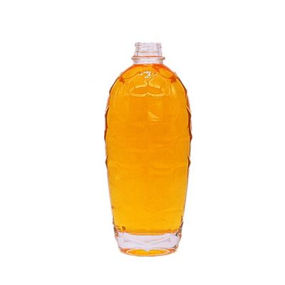 Factory Hot Sale Clear Liquor 1000ml Glass Spirit Bottle 