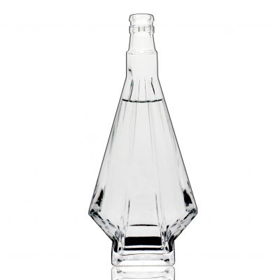 500ml/700ml clear flint gin bottle liquor glass bottle 