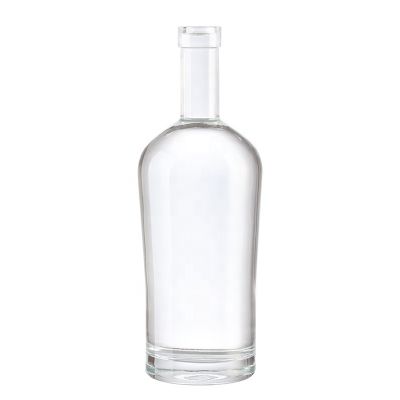 Eco-friendly Portable Drinkware Type Transparent Water Bottle 500ml 750ml liquor whiskey crystal water drink bottle 