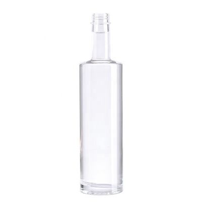 hot stamping cork glass vodka bottle 750ml 