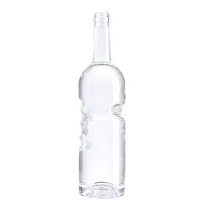 750ml glass bottles wholesale hot stamping cork liquor vodka glass bottle glass wine bottle 750ml bottles liquor 