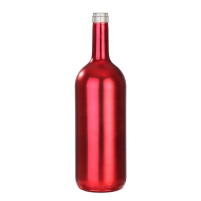 wine bottle manufacturers hot stamping 500ml 700ml 1000ml empty vodka glass bottle liquor 700ml 