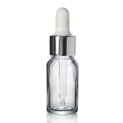 Custom Mini 10ML Clear Glass Essential Oil Bottle Cosmetic Packing Wholesale