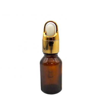 Amber Empty Glass Cosmetic Perfume Packaging Essential Oil bottle 10 ml 