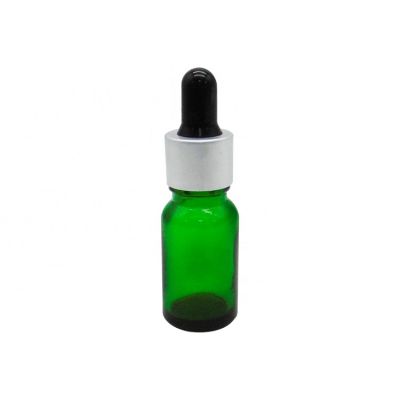 Custom 10ml Empty Round Green Blue Clear Cosmetic Essential Oil Bottles