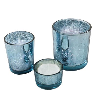 Mercury Glass Votive Tealight Candle Holders for Wedding 