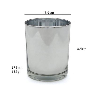 175ml silver plated candle holder silver decorative candle holder 
