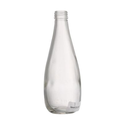 Glass Beverage Bottle Clear 350ml Beverage Juice Glass Bottles 