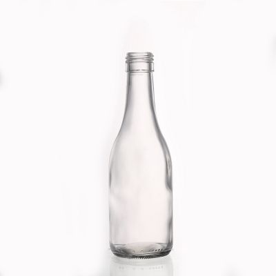 187ml Empty Clear Glass Bottle For wine Manufacturer 