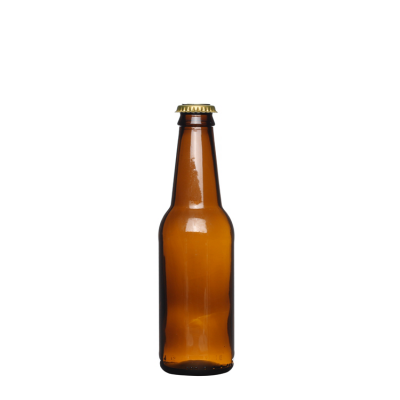 Bulk OEM factory wholesale packing mini brown empty 250 ml beer glass bottles dimensions 