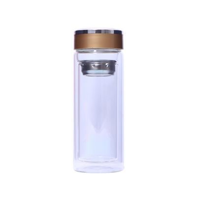 OEM/Customized Clear 500 ML Water Bottles Bulk Pyrex Glass 