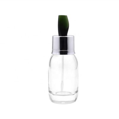 new design luxury cosmetic glass bottle lotion bottle 50ml 