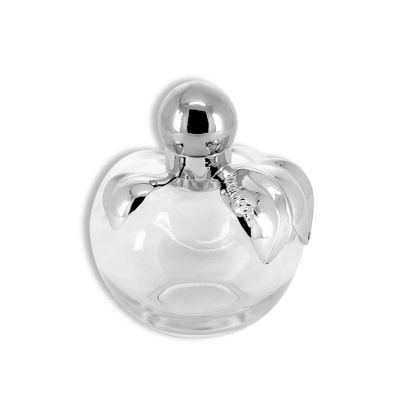 100ml custom made apple shaped glass perfume bottles 