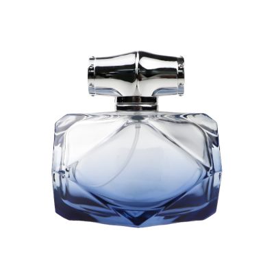 2020 Latest Marine Sapphire Crystal Perfume Glass Bottle 100ml 