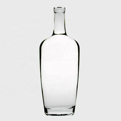 New Arrival 750ml Novelty Whisky empty Extra Flint Vodka Premium Glass Bottle for Liquor