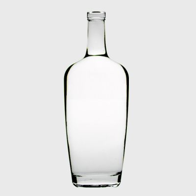 costom frosting luxury empty painting luxury whiskey vodka XO liquor special shape unique wine 750ml glass bottle