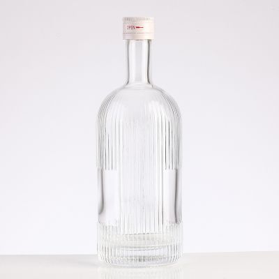 Fashion New Design 100ML Round Beverage Juice Water Glass Gin Wine Bottle