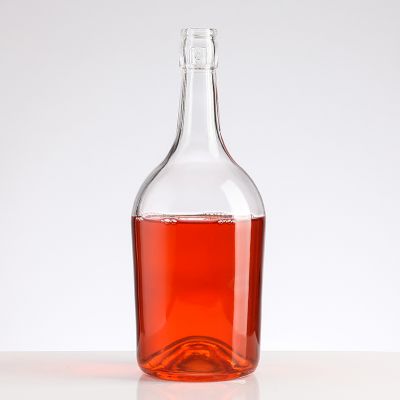 The unique hot selling 750 milliliter glass champagne bottle wine bottle With swing cover 