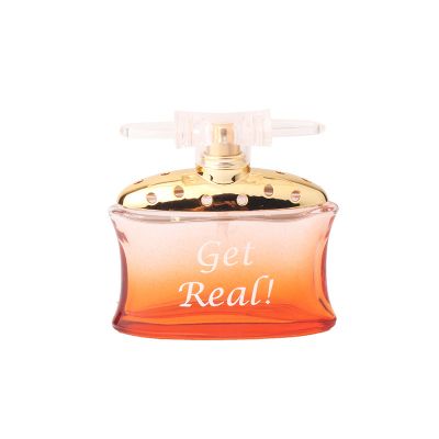 50ml Oval bottom multiple colors transparent glass perfume bottle