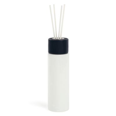 150ml round shape white diffuser bottle with wooden cap