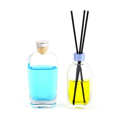 Luxury Customized Glass Aroma Oil Reed Diffuser bottle
