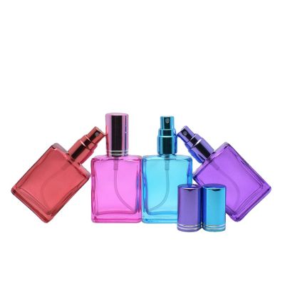 10g Portable Mini Glass Refillable Perfume Bottle With Spray Empty Cosmetic Containers