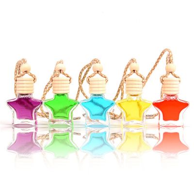 New Air Freshener Automobiles Pendant Scent Diffuser Perfume Smell Odor Hanging Bottle 10ml 