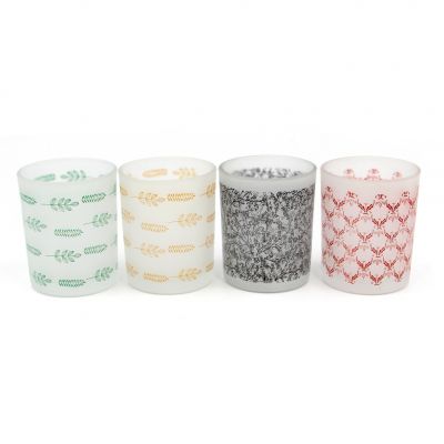 Candle Jar Manufacturer Patterned Candle Jar