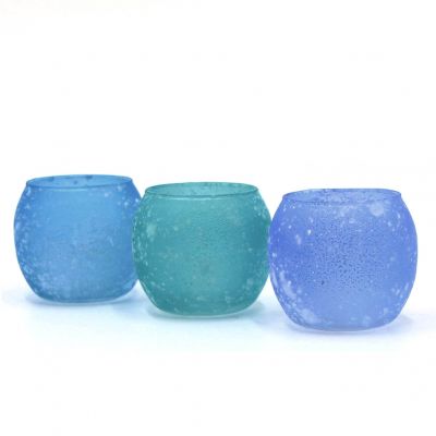 New Style Fancy Wedding Colorful Candle Jar Candle Holder 