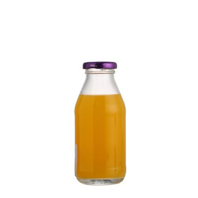 New Design 250 ml Special Shaped Beverage Juice Bottles Wholesale With Metal Lid