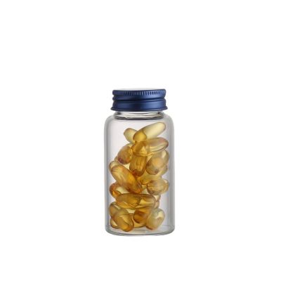 High quality 100 ml pharmaceutical empty capsule bottle pills bottle with colorful lid