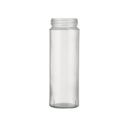Factory supply Good Price Honey Food Storage 330 ml Tall Clear Bottle Jar with Lids 