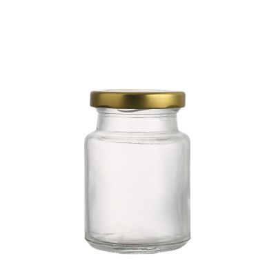 30ml 50ml 70ml 100ml 120ml clear empty round honey bird nest glass jar with easy open lid