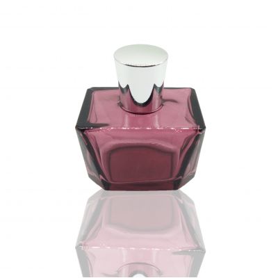 2019 best selling big capacity luxury price 100 ml dark red glass spray perfume bottle creed perfume bottle 