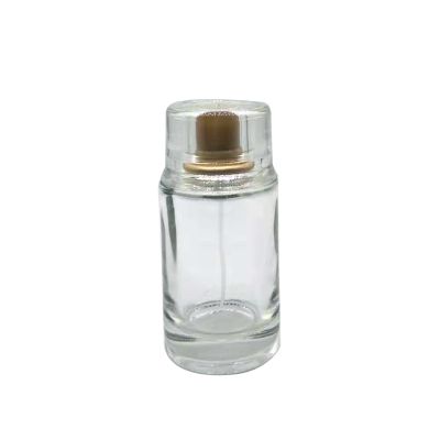 Simple custom perfume glass bottle spray pump 