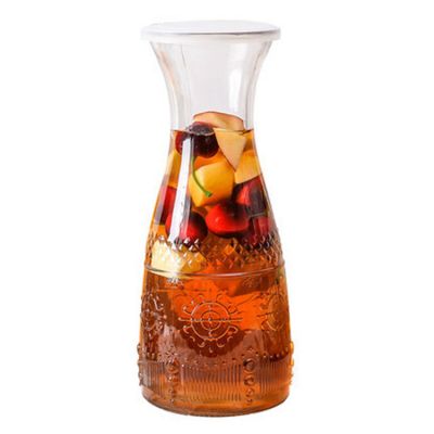 High Quality 350ml 500ml Ice Fruit Juice Glass Bottle for Drinking 