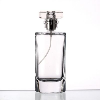 Customized Simple Empty 100ml High Quality Glass Essential Oil Perfume Lotion Spray Bottle Transparent Glass Perfume Bottle 