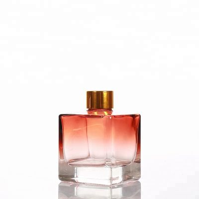 Customized Glass Diffuser Square Bottle For Fragrance Oils