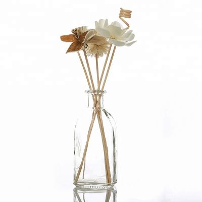 High Quality Clear Glass Diffuser Bottle With Sticks For Home Fragrance 