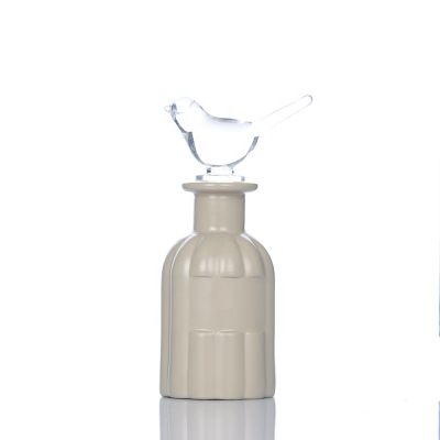 100ml liquid air freshener reed diffuser bottle with rattan sticks 