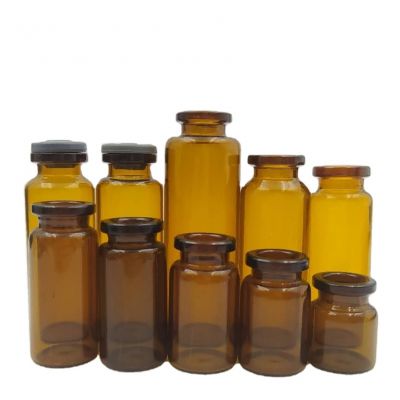 wholesale mini tube type glass vial for liquid medicine 