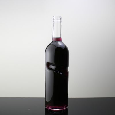 Vodka 750ml Custom Alcohol Spirit Design Special Wine Fancy Glass Bottle 