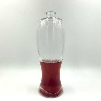 700ml Unique Shape High Quality Wine Glass Bottle 