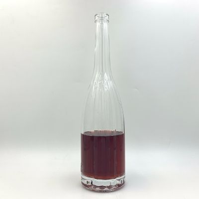 750ml Long Neck Fruit Juice Wine Whiskey Glass Bottle 