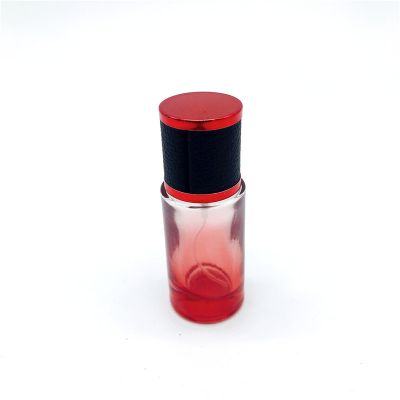 Wholesale colorful 20ml empty glass perfume bottle with lid 