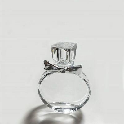 Clear Color 50ml Round Perfume Bottle High Quality Glass Perfume Bottle 