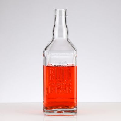 Premium bespoke 700 ml 750ml whiskey brandy vodka gin spirits glass bottle