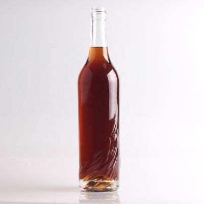 empty cooking oil bottle standardization glass material whisky vodka bottle 